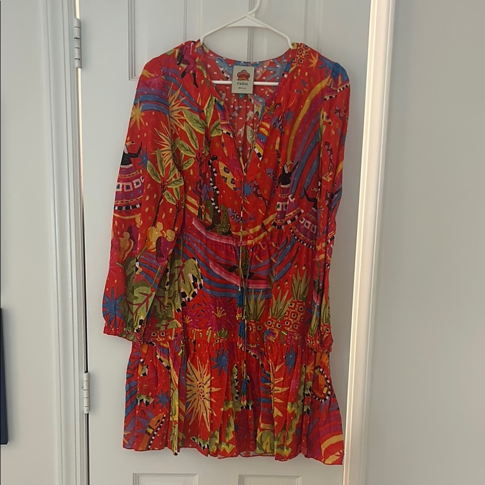 FARM Rio Multicolor Tropical Dress